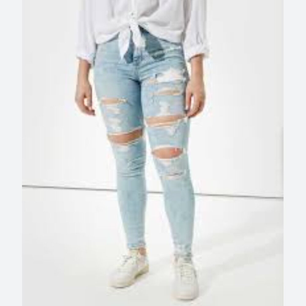 American Eagle Curvy Super High Rise Jegging